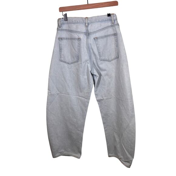 Frame The Bubble High Rise Light Wash Jeans Size 27 MSRP $298 - Picture 9 of 10